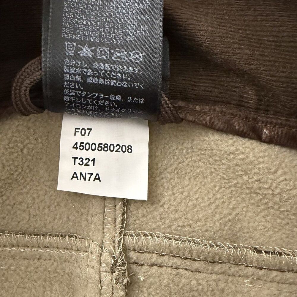 The North Face Snowboard Pants Women Brown XS Soft Shell Fleece Lined Flare Ski - Picture 5 of 10